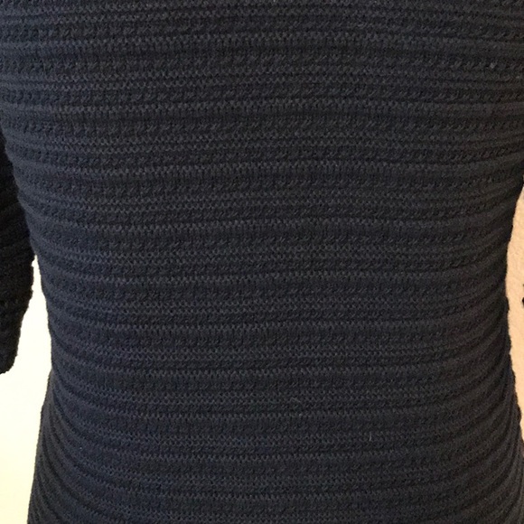 GAP 3/4 Sleeve Black Cotton Sweater - Picture 11 of 13